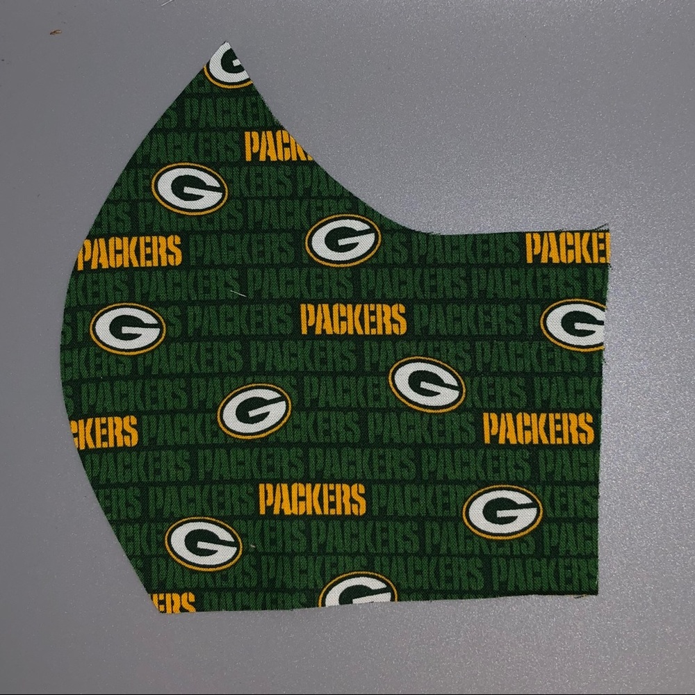 Green Bay packers fabric face mask